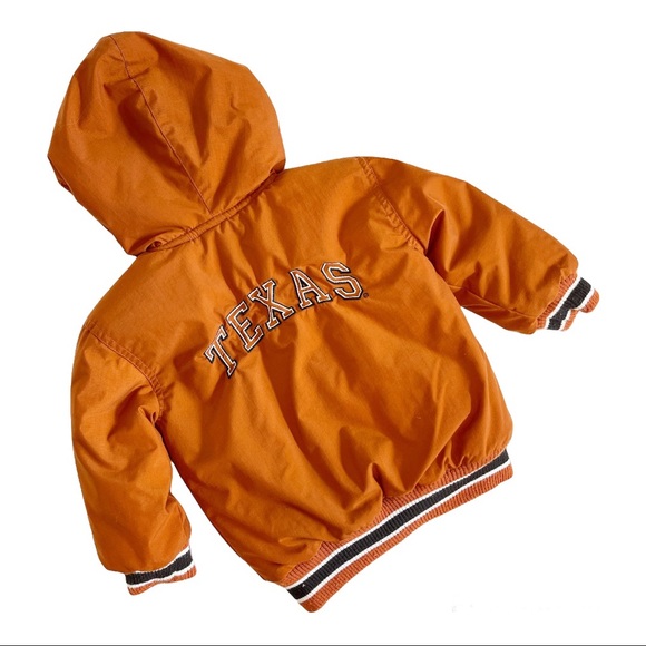 Starter Jackets \u0026 Coats | Starter Jacket Toddler 18 Months UT University of Texas | Color: Orange/White | Size: 18mb | Planetpetra's Closet